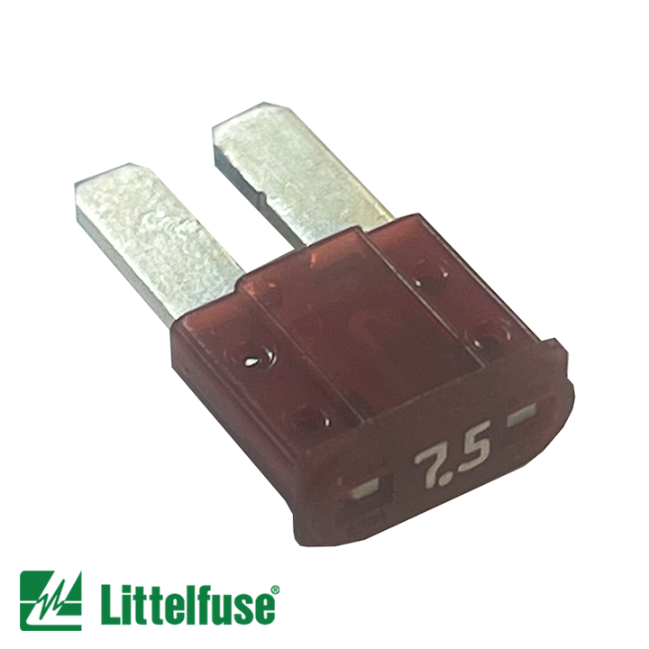 032707.5.UXS Littelfuse MICRO2 Blade Fuse 7.5 Amp (FB2M.7.5) / Pack of 10